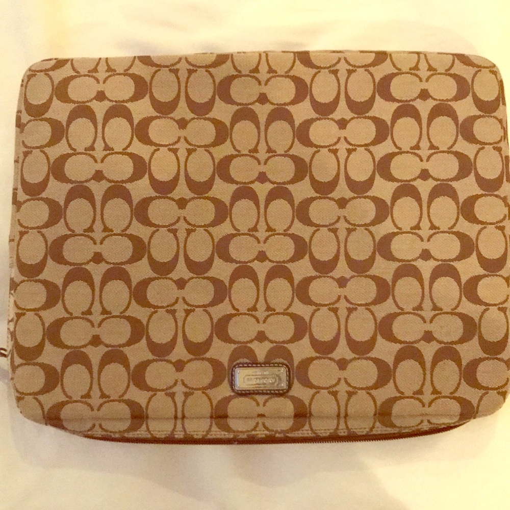 Authentic Coach Laptop Case